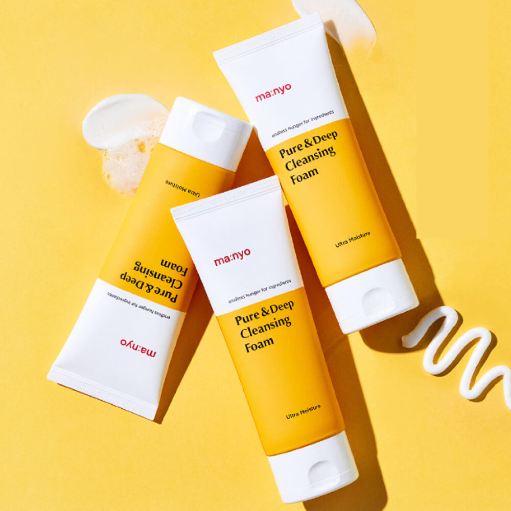 Пенка для глубокого очищения пор с церамидами Manyo Pure Deep Cleansing Foam