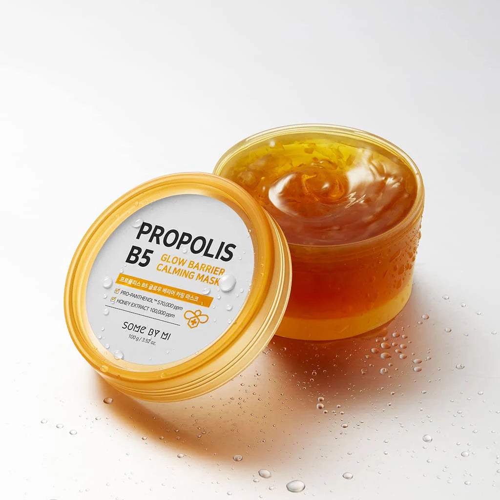 Успокаивающая маска с прополисом для сияния кожи Some By Mi Propolis B5 Glow Barrier Calming Mask