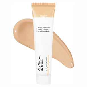 BB-крем для чувствительной кожи с экстрактом центеллы Purito Cica Clearing BB Cream - тон 13 -Neutral Ivory