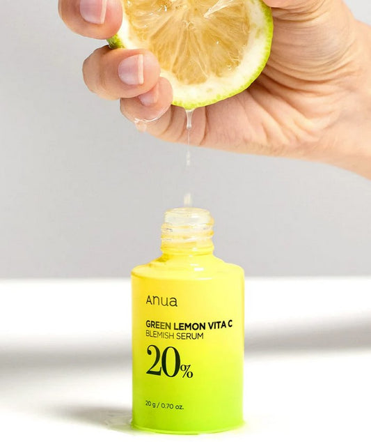Осветляющая липосомальная сыворотка с зелёным лимоном Anua Green Lemon Vita C Serum