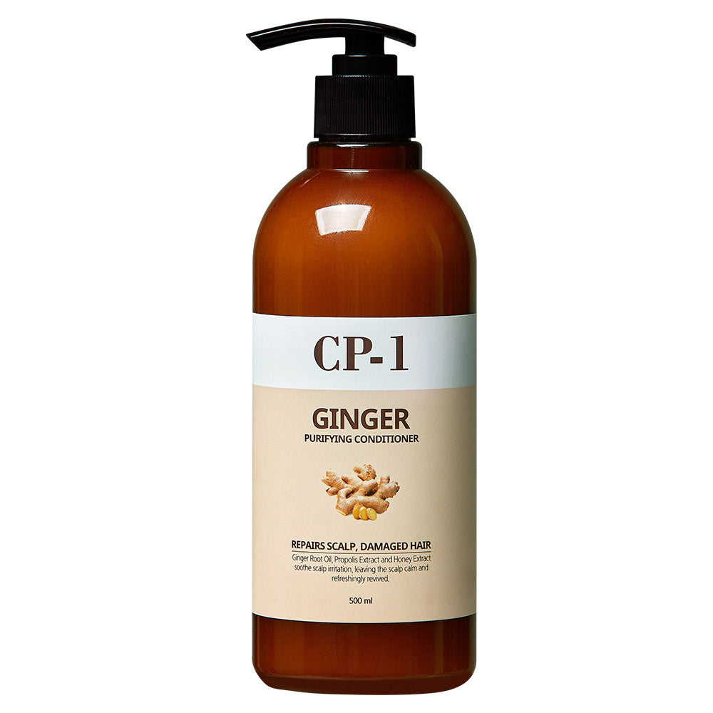 Восстанавливающий кондиционер для волос с корнем имбиря ESTHETIC HOUSE CP-1 Ginger Purifying Conditioner 500ml