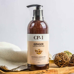 Restoring hair conditioner with ginger root ESTHETIC HOUSE CP-1 Ginger Purifying Conditioner 500ml