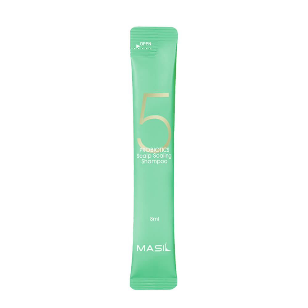 Глубокоочищающий шампунь с пробиотиками MASIL 5 Probiotics Scalp Scaling Shampoo 8 ml