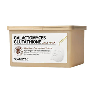 Набор осветляющих тканевых масок с галактомисисом Some By MiGalactomyces Glutathione Daily Mask