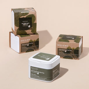 Set of masks with centella for sensitive skin Mary&May Cica Houttuynia Tea Tree Calming Mask