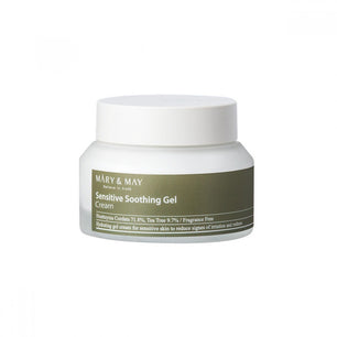Instantly soothing gel cream with houttuynia and tea tree extracts Mary & May Sensitive Soothing Gel Cream 70g