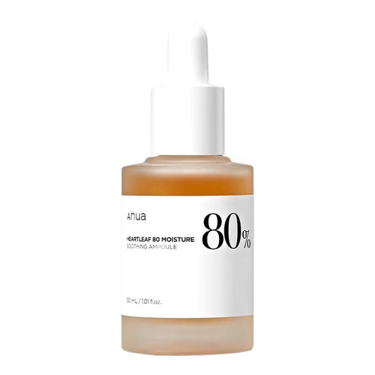 Успокаивающая ампула на основе хауттюйнии Anua Heartleaf 80% Moisture Soothing Ampoule