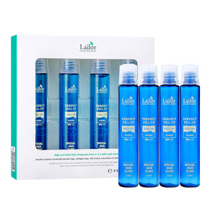 Updated filler for restoring hair structure Lador Perfect Hair Filler 4x13ml 