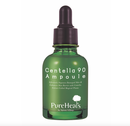 Восстанавливающая сыворотка с экстрактом центеллы PureHeals Centella 90 Ampoule