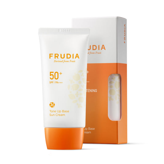 Солнцезащитная тональная крем-основа Frudia Tone Up Base Sun Cream (SPF50+ PA+++)