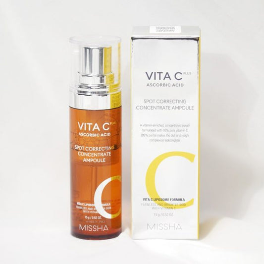Сыворотка-концетрат с витамином С Missha Vita C Plus Spot Correcting Concentrate Ampoule 15 ml