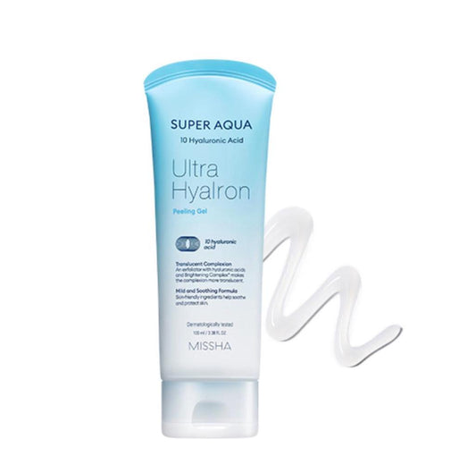 Пилинг-гель с гиалуроновой кислотой Missha Super Aqua Ultra Hyalron Peeling Gel 100 ml