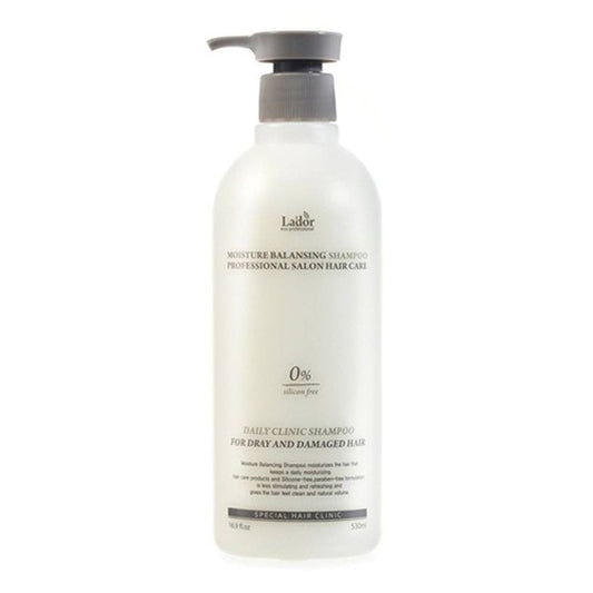 Увлажняющий бессиликоновый шампунь Lador Moisture Balancing Shampoo 530 ml